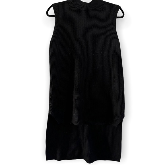 COS women s sweater tunic black - Picture 1 of 2